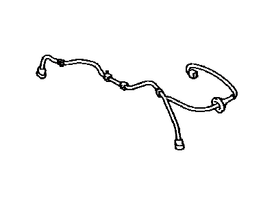 Lexus 89244-50020 Wire, Absorber Control, Rear