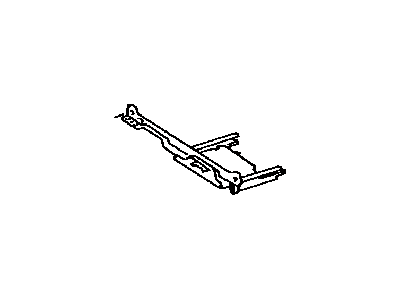 Lexus 73507-50030 Rail, Front Seat Under Tray, NO.1