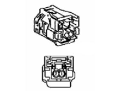 Lexus 90980-12416 Housing, Connector F