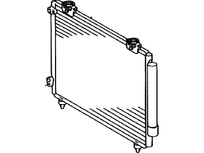 Lexus 88460-76020 CONDENSER Assembly