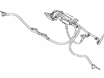 Lexus 46300-50010 Actuator Assy, Parking Brake W/Bracket