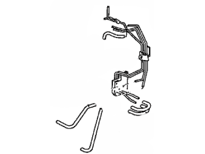 Lexus 25707-46081 Pipe Sub-Assy, Vacuum Transmitting, NO.2