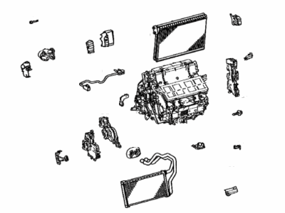 Lexus 87050-11050 Radiator Assembly, Air C