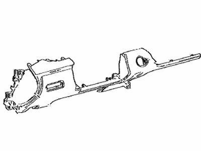 Lexus 55402-11010-C5 Pad Sub-Assembly, INSTR