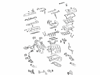 Lexus 04111-31C90 Gasket Kit, Engine Overhaul