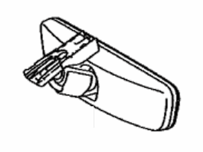 Lexus 87810-0WS70 Mirror Assembly, Inner Rear