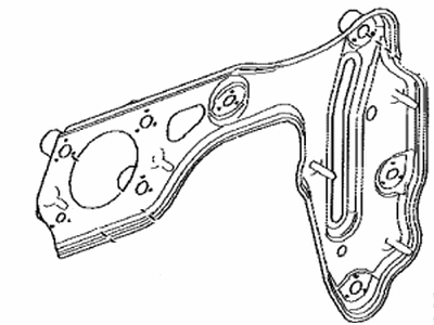 Lexus 55172-11010 Base, Brake Pedal Support