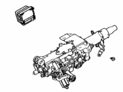 2020 Lexus LS500h Steering Column - 45250-33D50