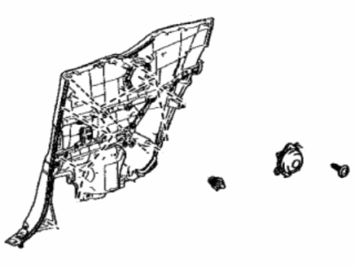 Lexus 62510-11080-E1 Panel Assembly, Quarter