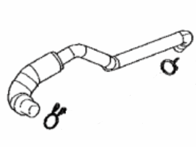 Lexus LC500h Crankcase Breather Hose - 12262-38100