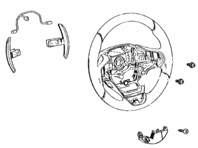 Lexus 45100-11020-C5 WHEEL ASSY, STEERING