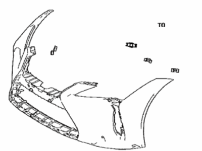 Lexus LC500h Bumper - 52119-11903