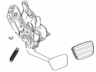 Lexus 47110-11010 Support Assembly, Brake