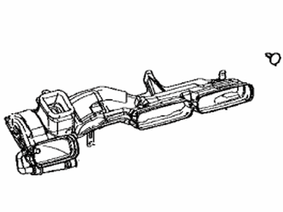 Lexus 55086-11020 Duct Sub-Assembly, Heater