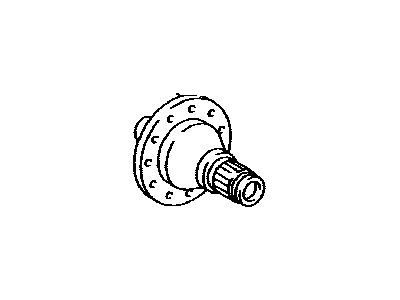 Lexus 41319-45010 Case, Transfer Ring Gear Mounting