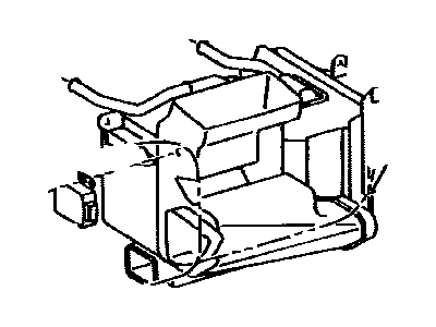 Lexus 87161-60020 Amplifier, Heater Servo Motor