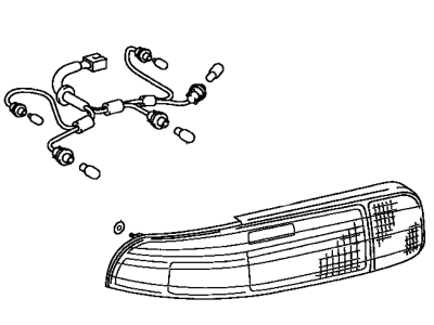 1997 Lexus SC300 Back Up Light - 81550-24110