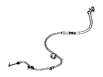 Lexus 46420-33170 Cable Assy, Parking Brake, NO.2