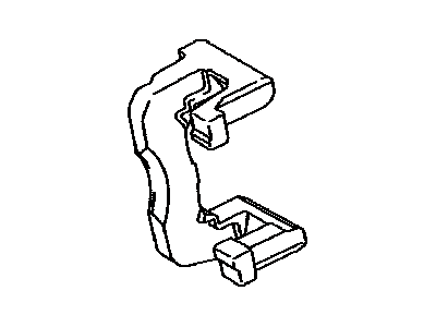 Lexus ES350 Brake Caliper Bracket - 47822-33210
