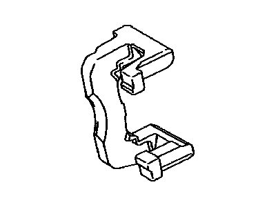 Lexus 47822-33211 Mounting, Rear Disc Brake Cylinder, LH