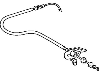 Lexus 78180-33240 Cable Assy, Accelerator Control