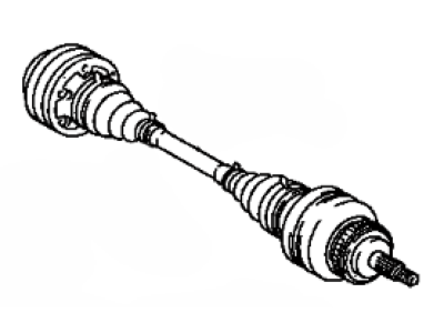 1999 Lexus LS400 Axle Shaft - 42340-50030