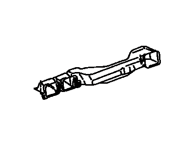 Lexus 55846-30170 Duct, Heater To Register, NO.4