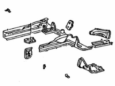 Lexus 57102-30091 Member Sub-Assy, Front Side, LH