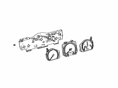 Lexus GS430 Instrument Cluster - 83801-3A160