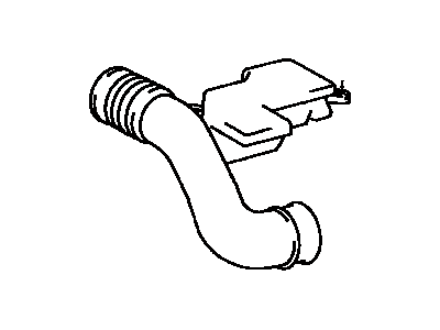 Lexus 17875-50250 Pipe, Intake Air Connector