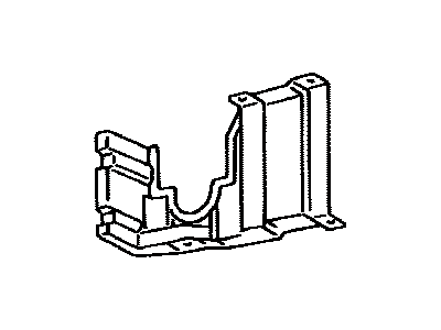 Lexus 51443-30131 Engine Under Cover, Rear Right