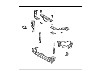 Lexus 53201-30917 Support Sub-Assy, Radiator