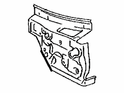 Lexus 55230-30080 Insulator Assy, Dash Panel, No.4