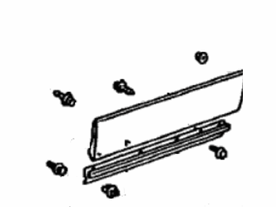 Lexus 75071-30061-A2 Moulding Sub-Assy, Front Door, Outside RH