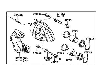 Lexus 47750-30430