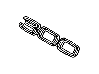 Lexus GS400 Emblem - 75443-30370