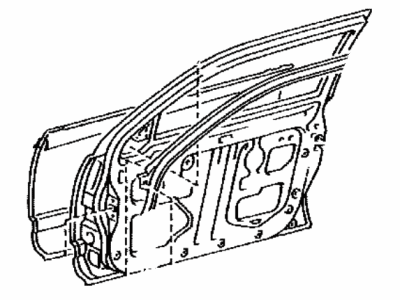 Lexus 67002-30870 Panel Sub-Assy, Front Door, LH