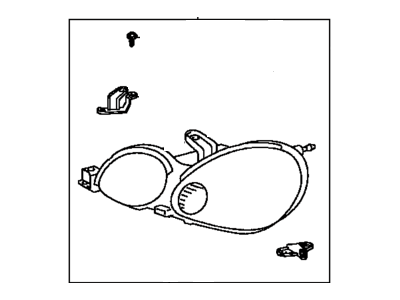 Lexus 81130-3A750 Headlamp Unit Assembly, Right