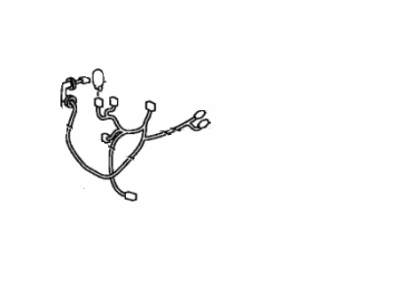 Lexus 82154-30412 Wire, Rear Door, NO.2