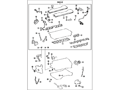 Lexus 04111-50320 Gasket Kit, Engine Overhaul