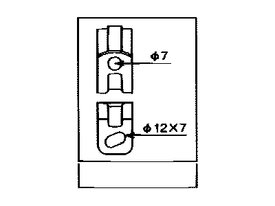 Lexus 82715-3A080 Bracket, Wiring Harness