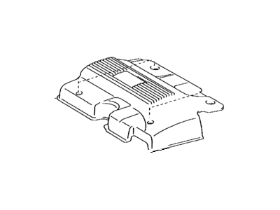 Lexus 12601-46010 Engine Cover Sub-Assembly, No.1