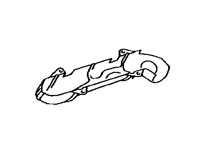 Lexus 17167-50150 Insulator, Exhaust Manifold Heat, NO.1