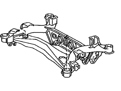 2003 Lexus SC430 Rear Crossmember - 51206-30061