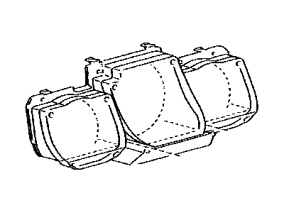 Lexus 83852-30710 Glass, Speedometer