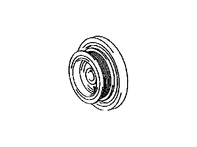 Lexus 13407-50040 Damper Sub-Assy, Crankshaft