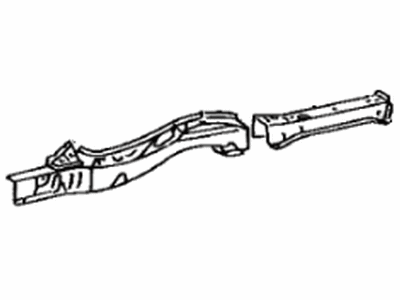 Lexus 57601-30903 Member Sub-Assy, Rear Floor Side, RH