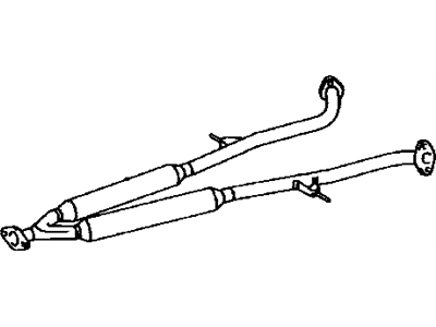 Lexus 17420-46520 Exhaust Center Pipe Assembly