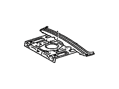 Lexus 64101-30560 Panel Sub-Assy, Upper Back