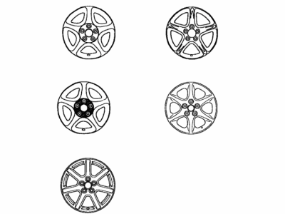 Lexus 42611-3A080 Wheel, Disc